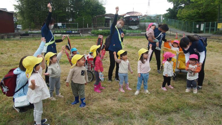 さつま芋の苗つけ体験🎵(全チーム)