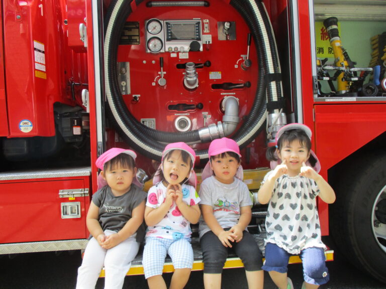 消防車がやってきた🚒✨（全チーム）